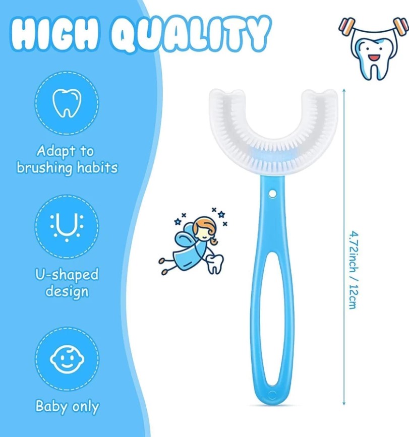 Combo pack Baby Head Protector + Knee Pad + U Shape Brush