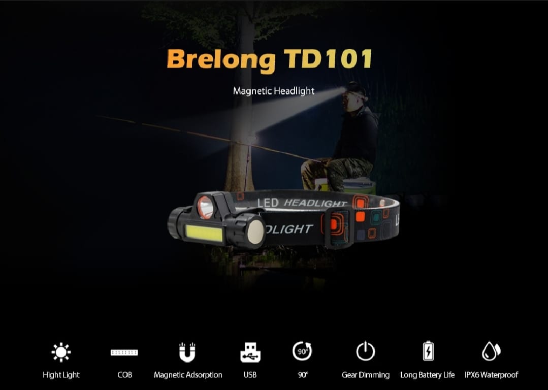 Rechargeable High Power LED Headlamp