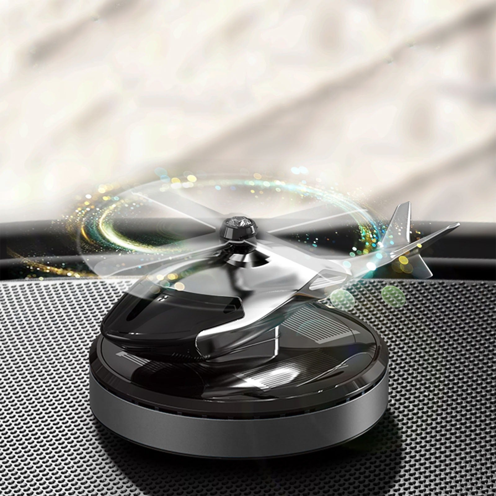 Solar Powered Car Aroma Diffuser – Helicopter