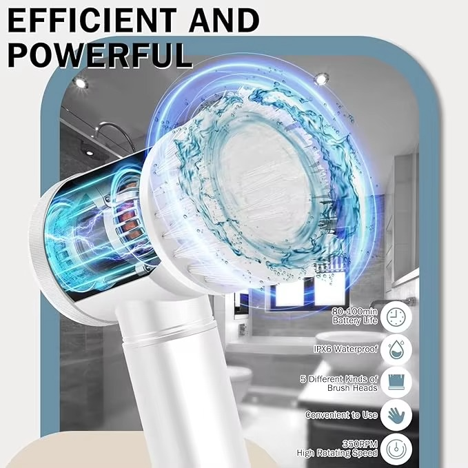 Magic Wireless Brush Cleaning