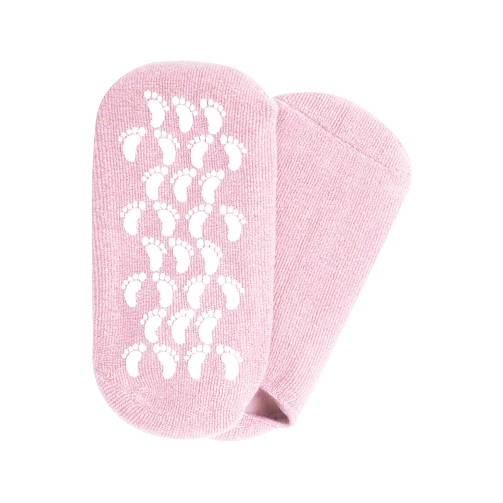1 Pair Reusable Silicone Spa Gel Socks