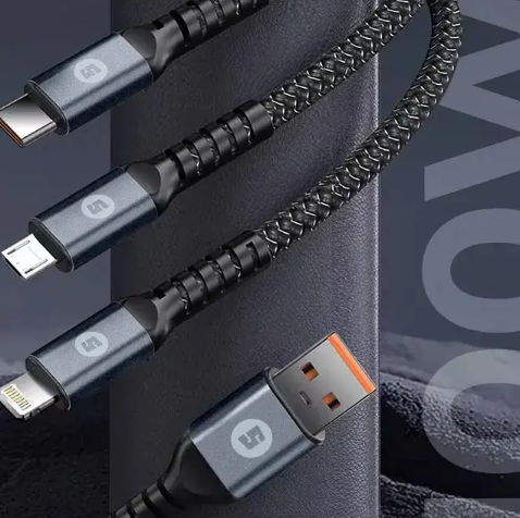 3-in-1 Charge & Sync Cable
