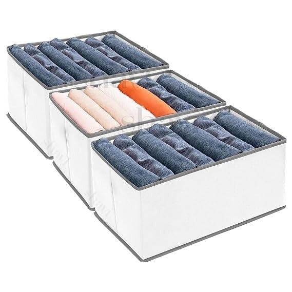 7 Grid Non-Woven Clothes Organizer